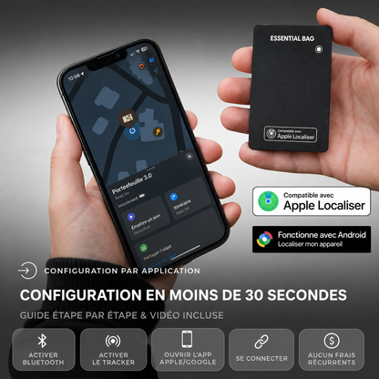 Carte Tracker 3.0 Apple et Android